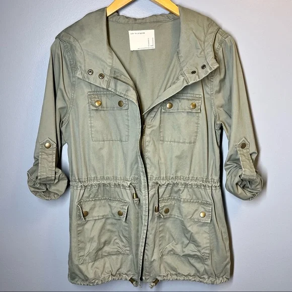 Life in Progress Utility Cargo Anorak Jacket - Picture 4 of 10